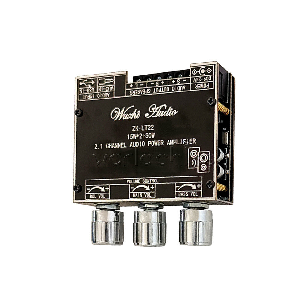 ZK-LT22/ZK-LT23 2.1CH Bluetooth Audio Power Amplifier Board Module TWS Wireless