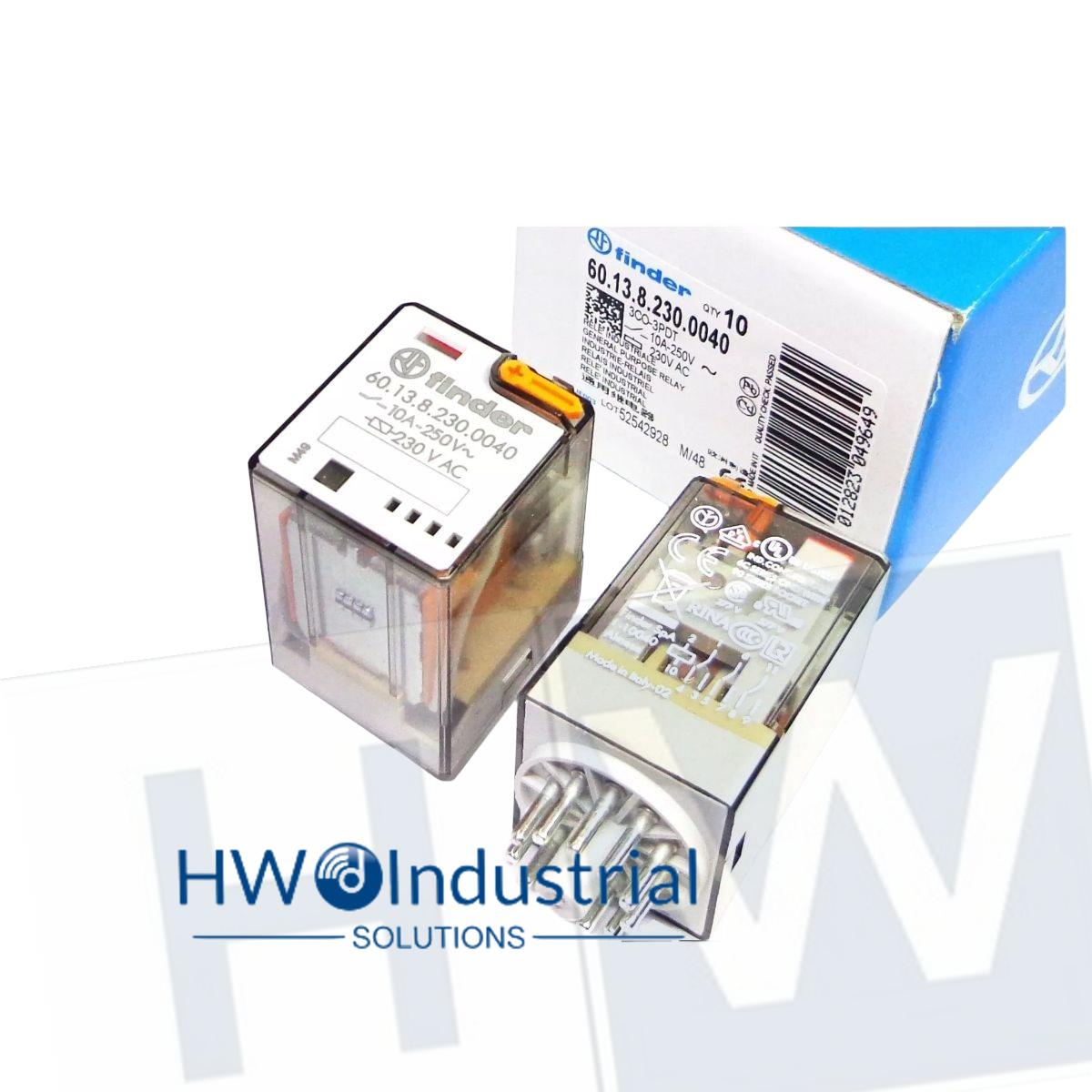 Finder Power Relay 60.13.8.230.0040 10A 230VAC 11-pin