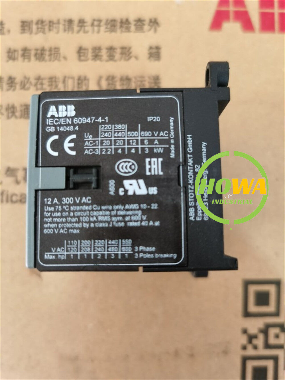 1/piece  ABB Contactor B6-30-01 B6-30-01-F 24V 110V 220V 380V