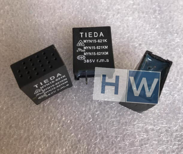 5Pcs  MYN15-621KM Air Conditioning Varistor 385V r.m.s TIEDA