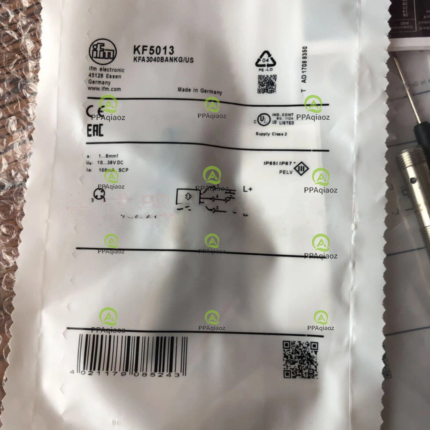 1PC  IFM KF5013 Proximity Switch KF5013 Free Shipping
