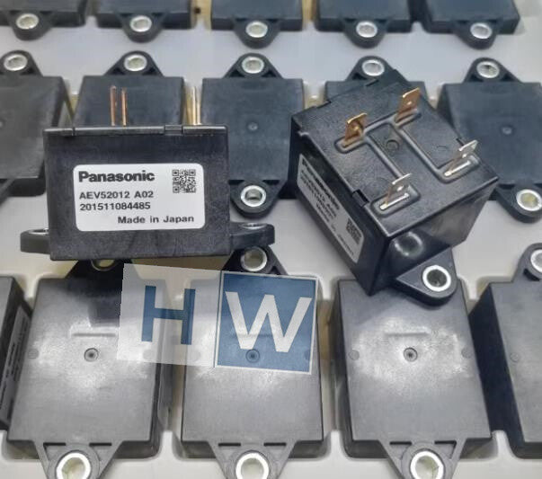2Pcs  Panasonic  Energy AEV52012 A02 DC Electric Vehicle Precharge Relay