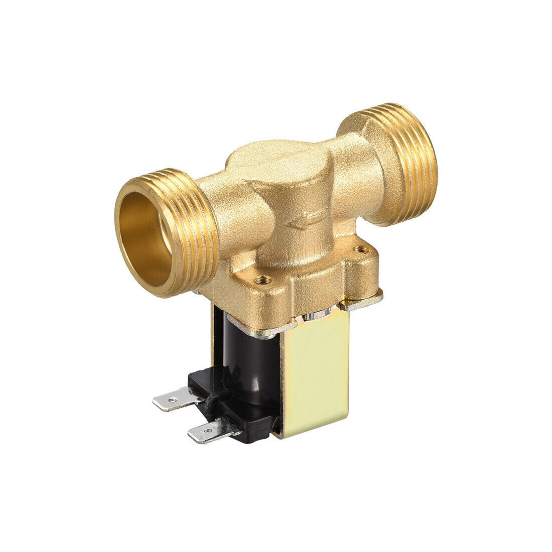 DC12V G3/4 Brass Water Electric Solenoid Valve N/C No Pressure Magnetic Valve