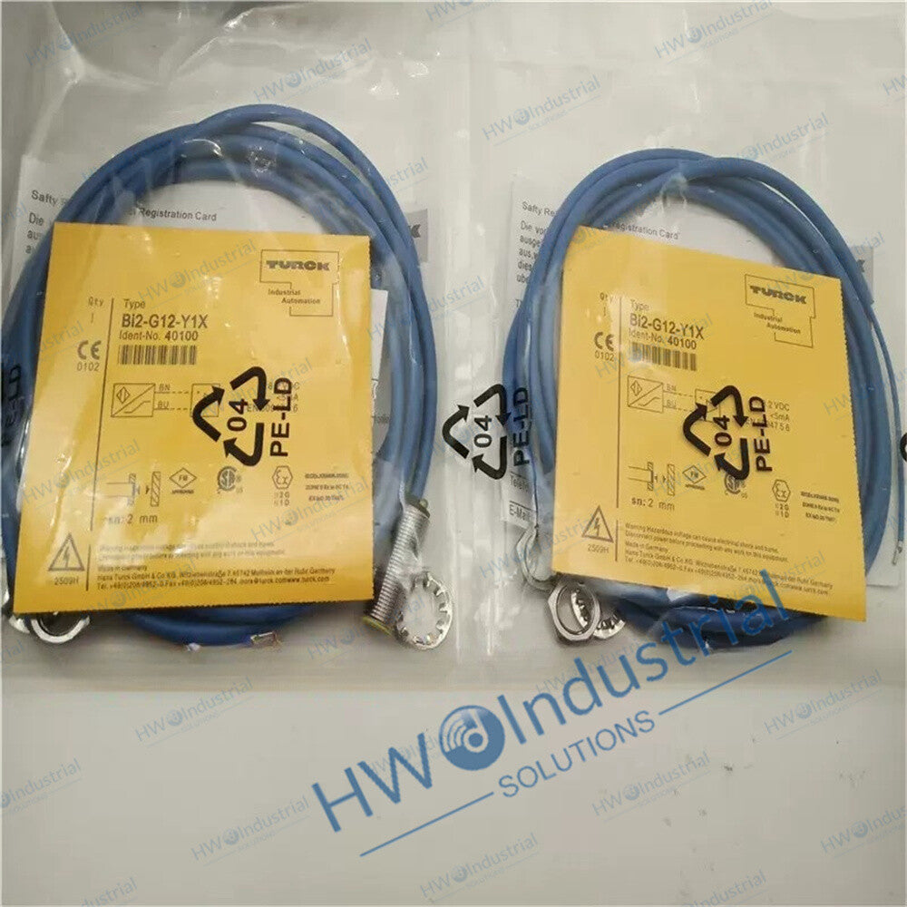 1/Piece Bi2-G12-Y1X   Turck Proximity Switch Sensor