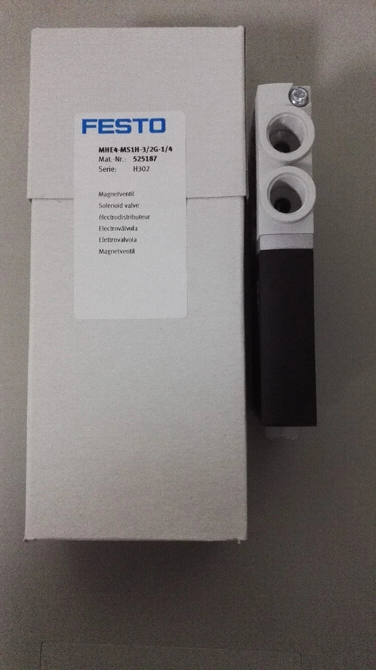 1Pc Solenoid Valve MHE4-MS1H-3/2G-1/4 525187