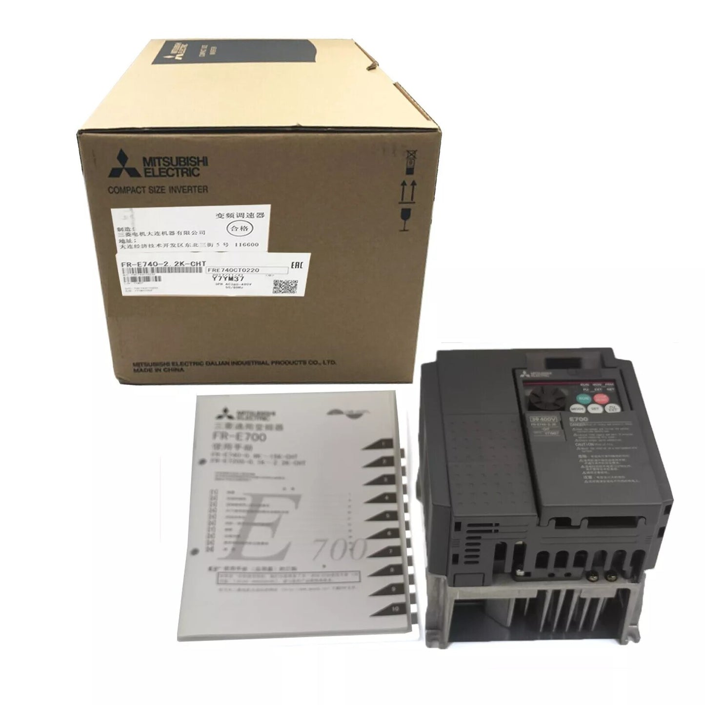 1pcs FR-E740-2.2K-CHT Sealed Mitsubishi Servo Inverter FR-E740-2.2K-CHT