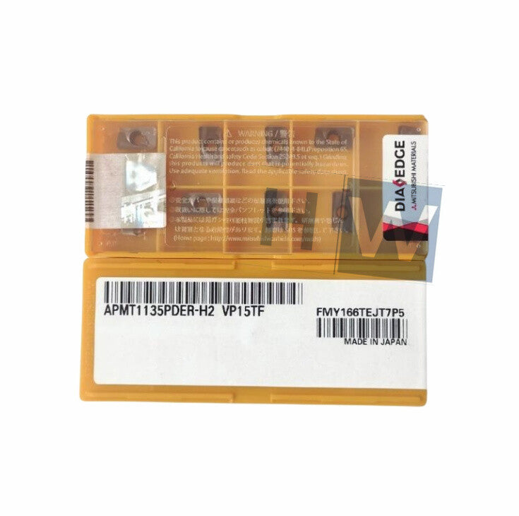Box/10Pcs CNC Milling Insert APMT1135PDER-H2 VP15TF Blade