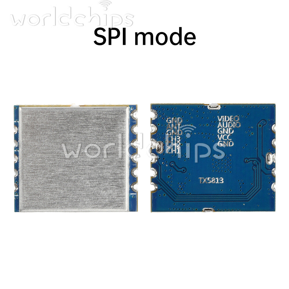 5.8G 20mW TX5813 RF Transmitter Module FPV Video Audio Transmission SPI Control