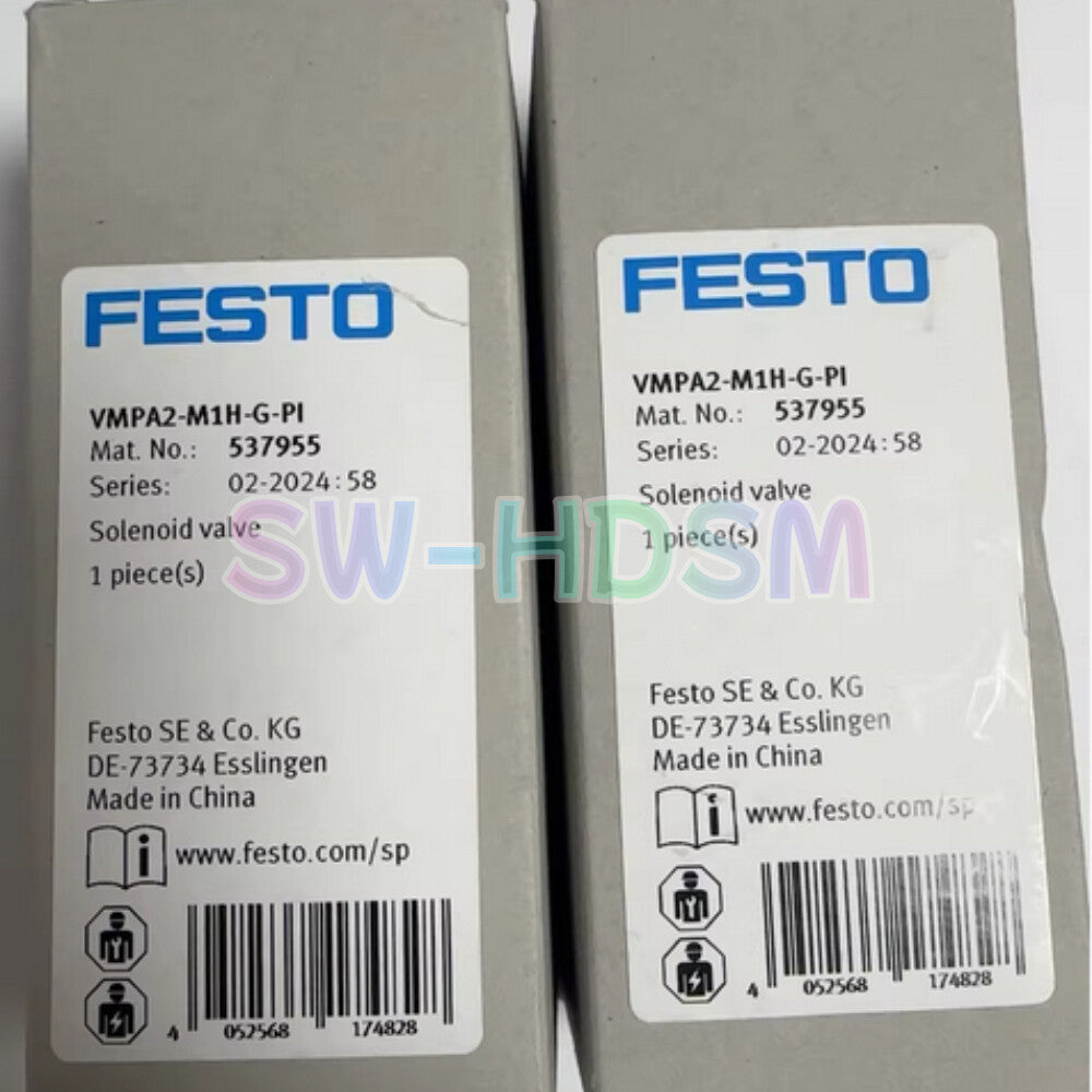 1PCS  For Festo Solenoid Valve VMPA2-M1H-G-PI 537955 freight free