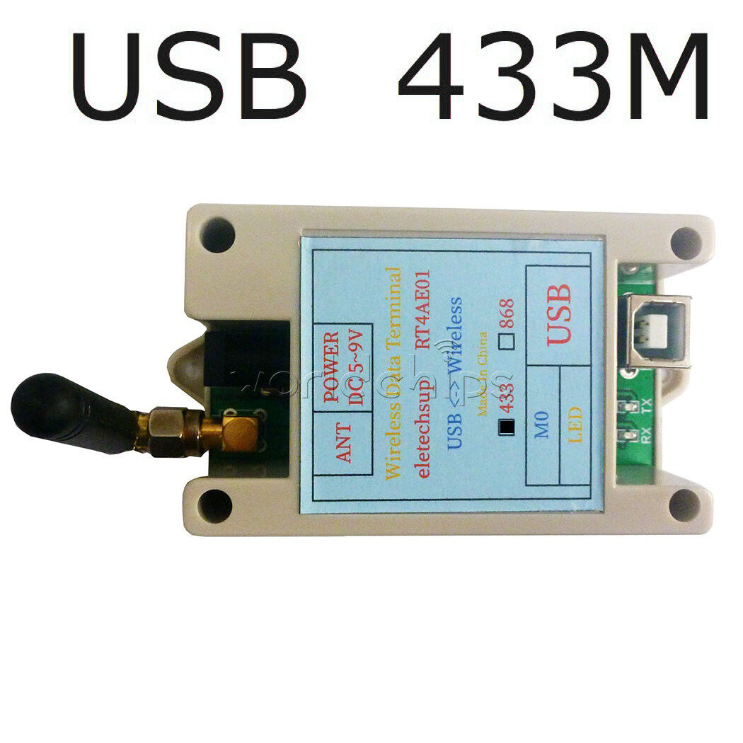 RS485 RS232 Wireless Transceiver 433M 868M Serial Data Transmission Module