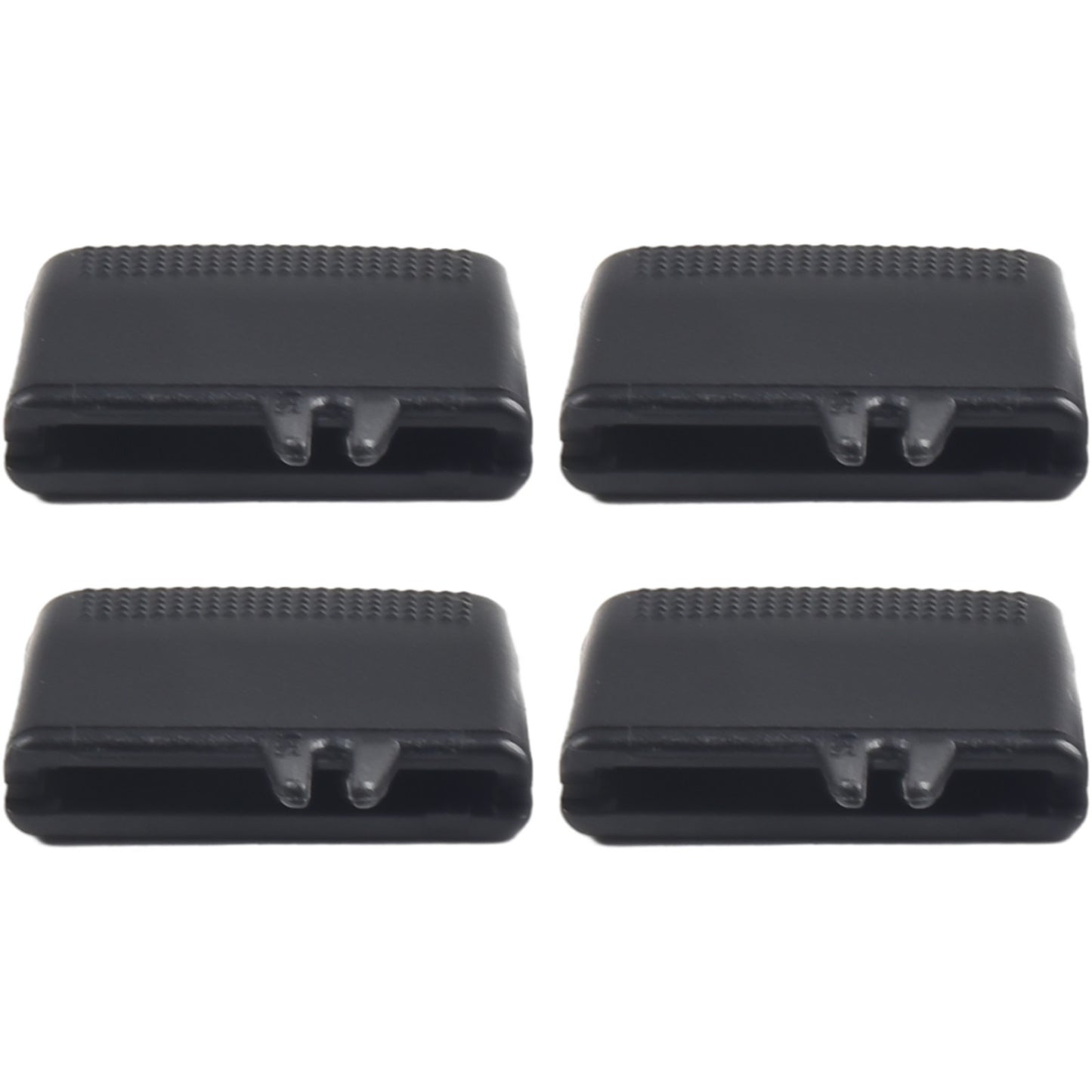 4Pcs Car Front A/C Air Vent Outlet Tab Clip Repair For Kia Sorento 2009-14 Black