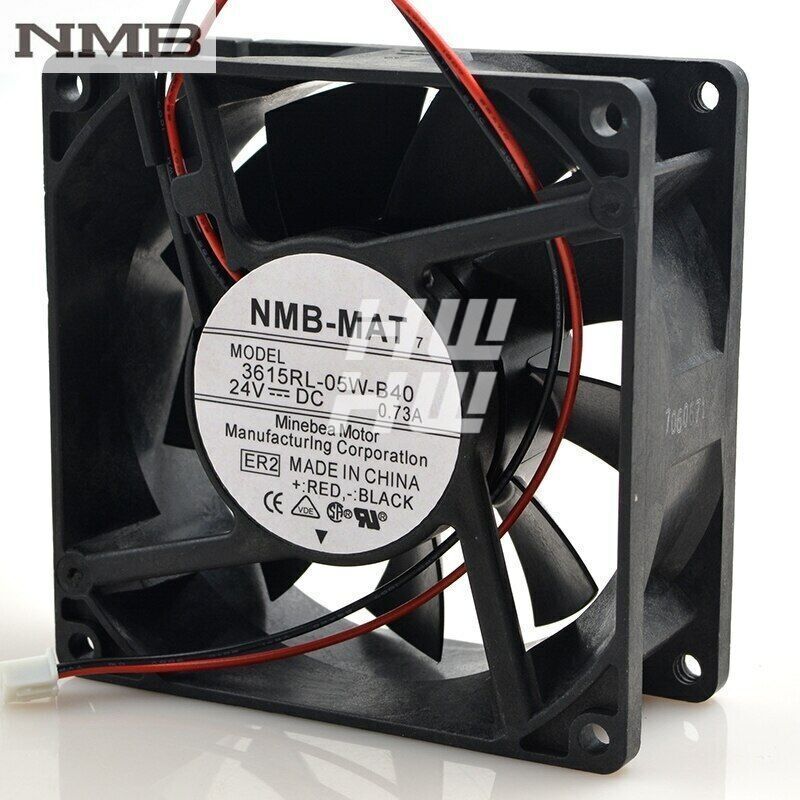 NMB 3615RL-05W-B40 9038 9CM 24V 0.73A waterproof inverter cooling fan