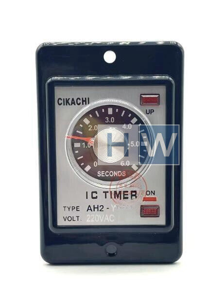 1Pcs  CIKACHI Time Relay Timer AH2-Y 220VAC 6S