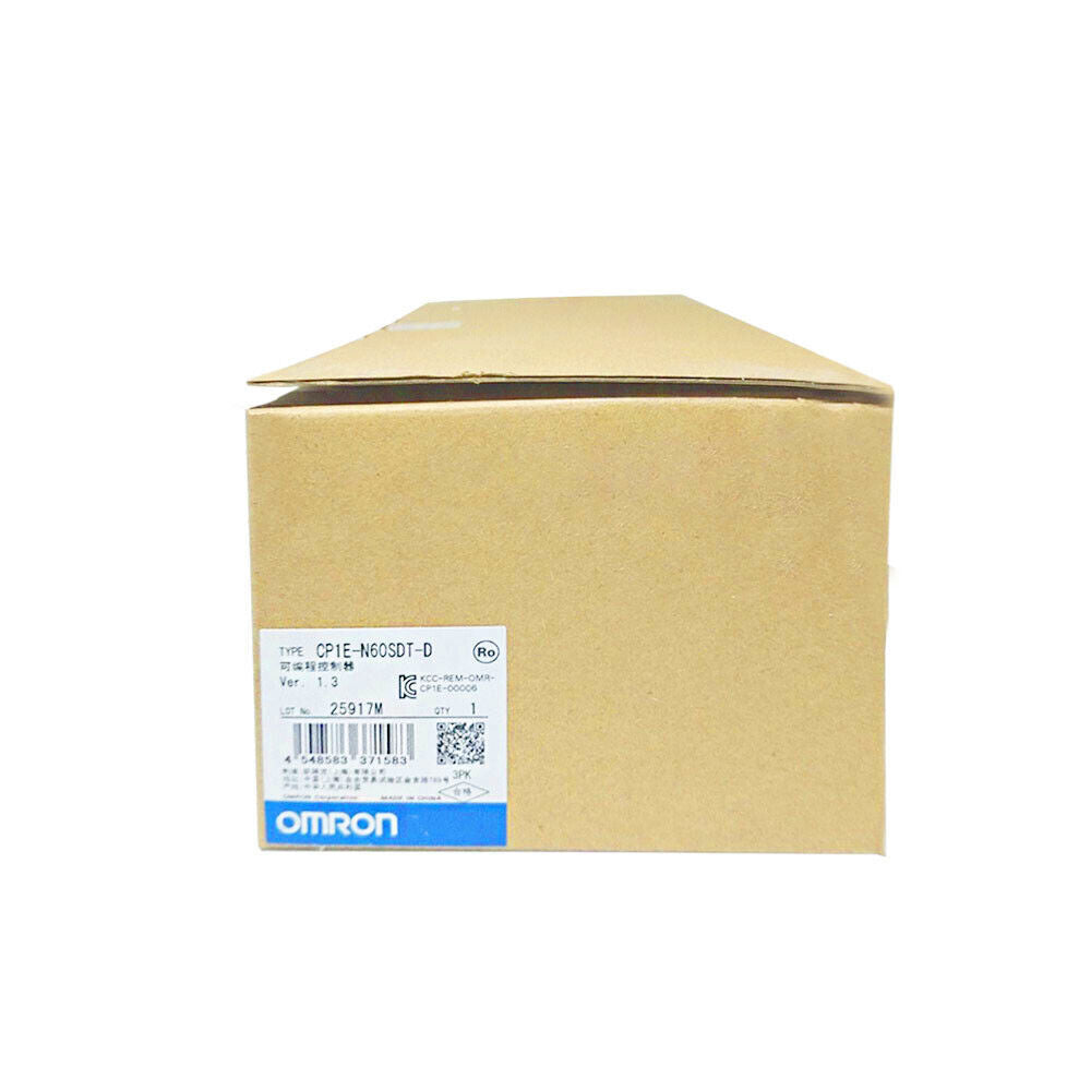 Omron Unit CP1E-N30SDT-D CP1E-N40SDT-D CP1E-N60SDT-D Programmable Controller