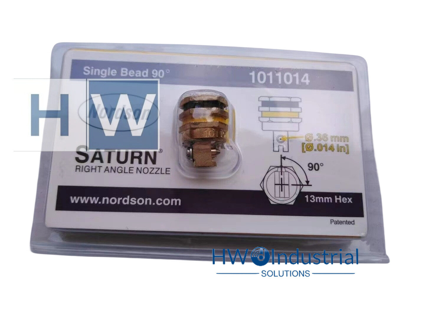 1PC Nord son Nozzle 1011014 0.36mm/0.014in Hot Melt Adhesive Machine