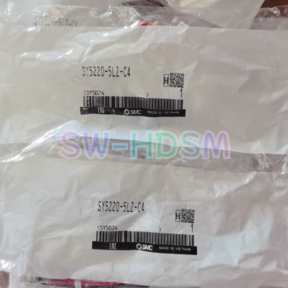 1PCS  FOR SMC Solenoid Valve SY5220-5LZ-C4 Freight Free
