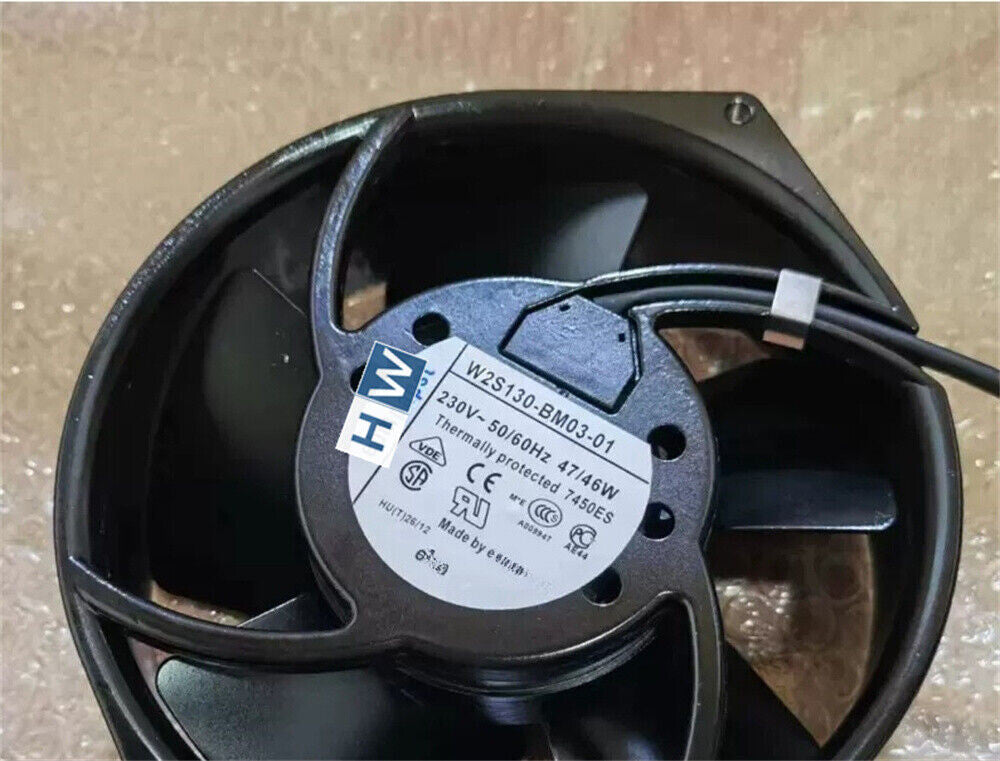 1/piece  W2S130-BM03-01 230V 47/46W All Metal Axial Flow Cooling Fan