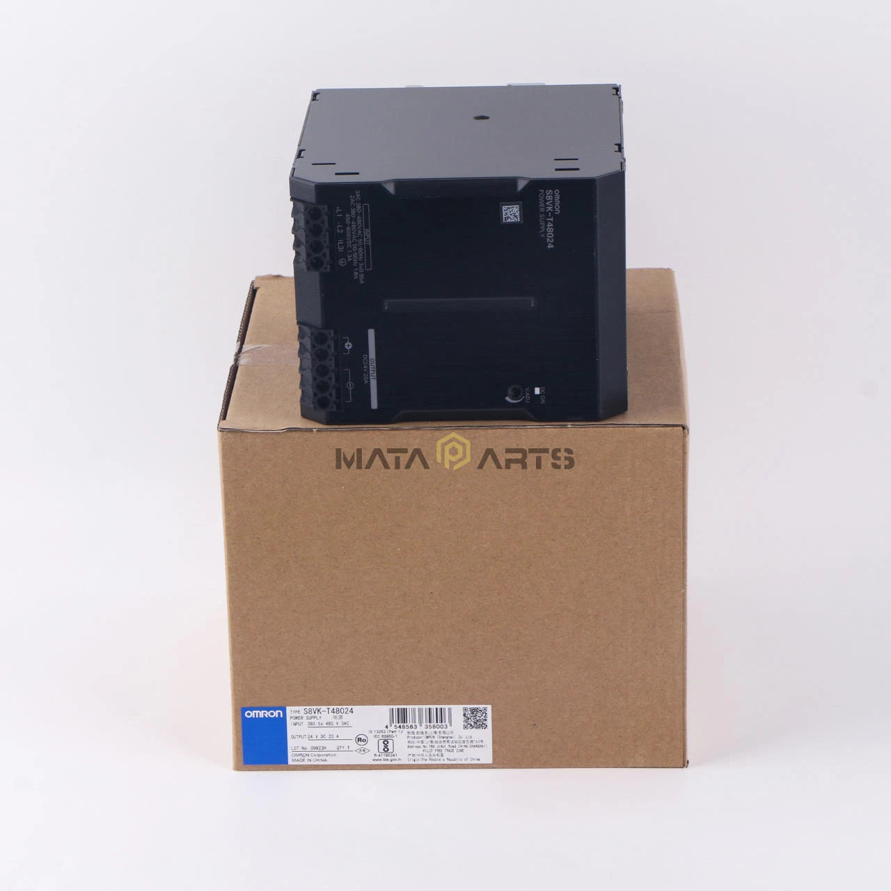 One  Omron switching power supply S8VK-T48024 #P