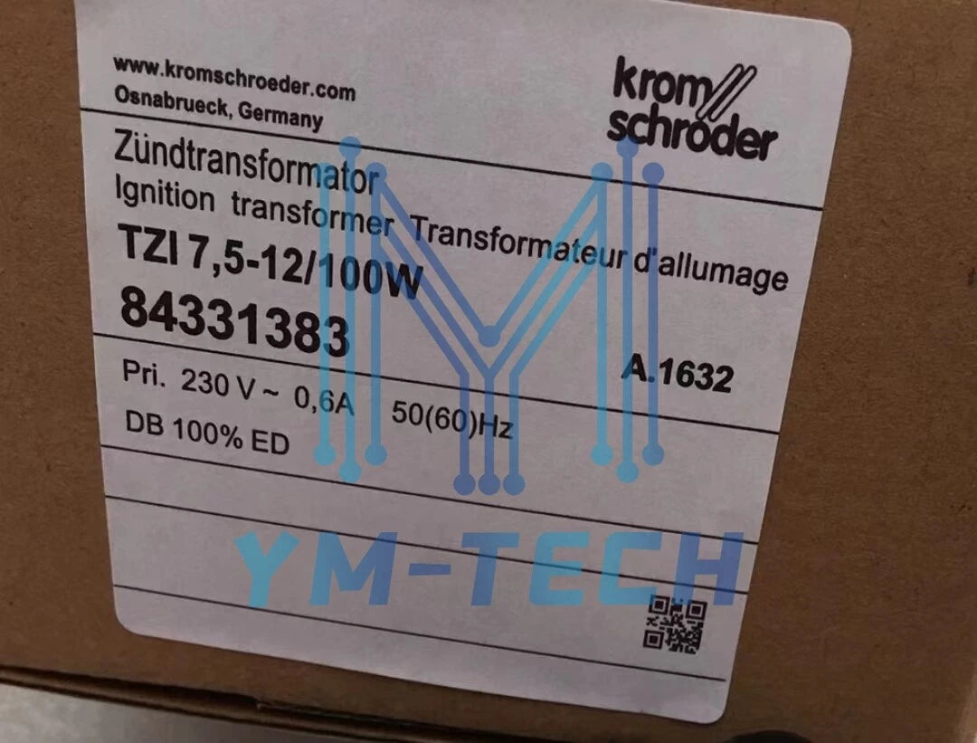 Kromschroder TZI7.5-12-100W Ignition Transformer #F #P