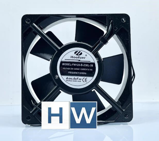 1PC  FH120-B-230L-38 220-240V 0.14A 12025 12CM Axial Flow Cooling Fan
