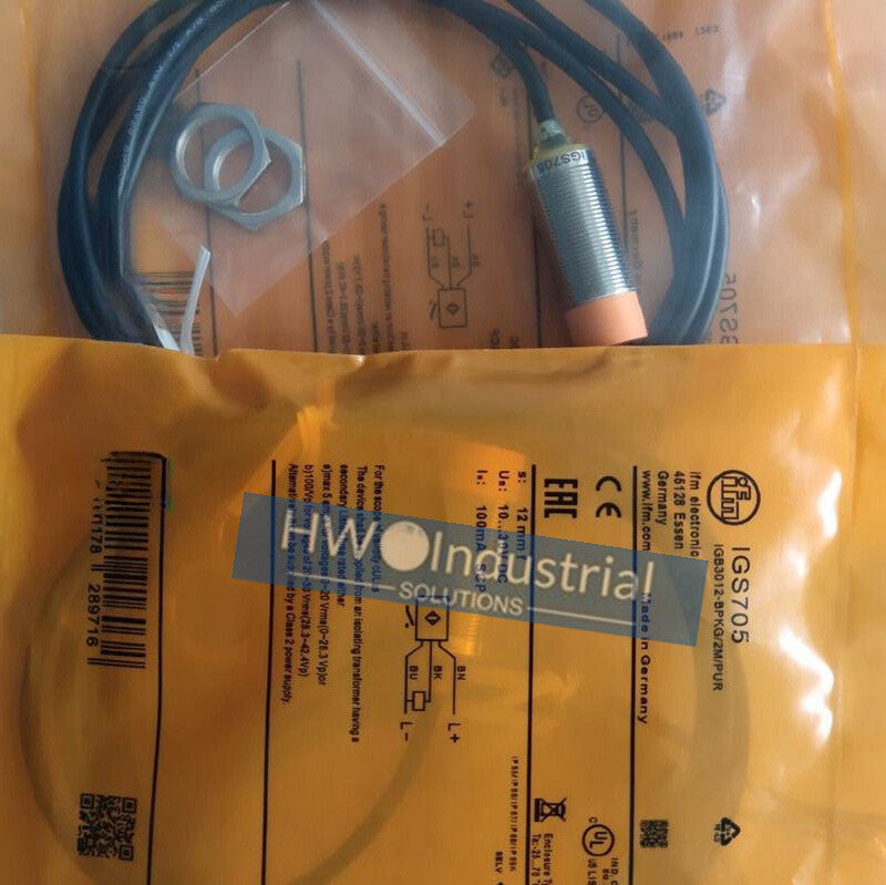 1PC For  IFM IGS705 Inductive Sensor Proximity Switch Quality Assurance