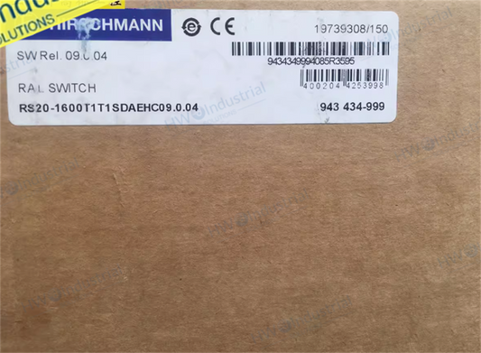 1/Piece HIRSCHMANN RS20  Industrial Switch RS20-1600T1T1SDAEHC09.0.04