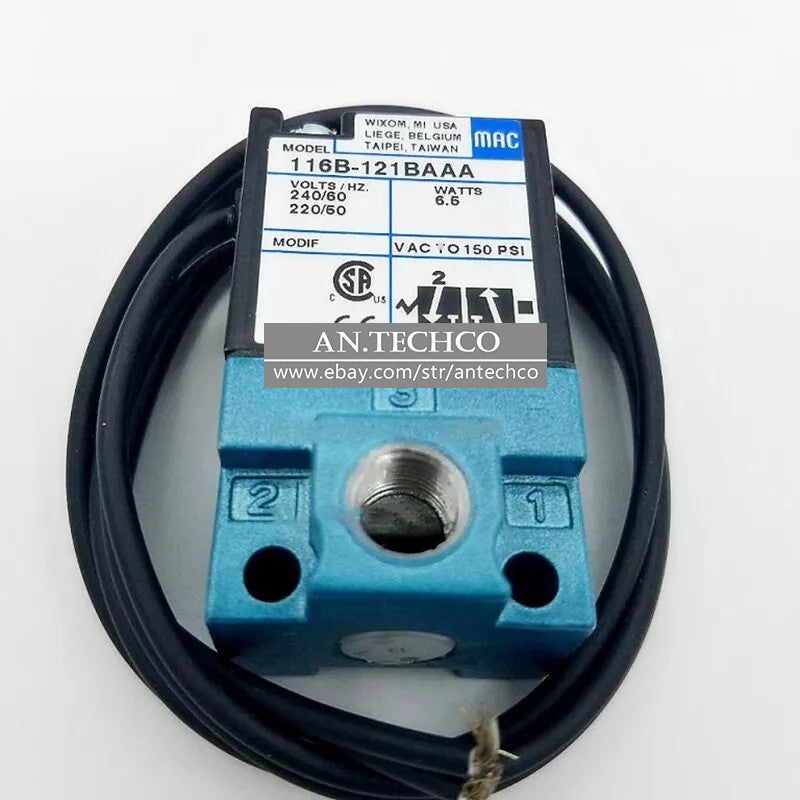 MAC Solenoid Valve 116B-121BAAA 240V/60Hz