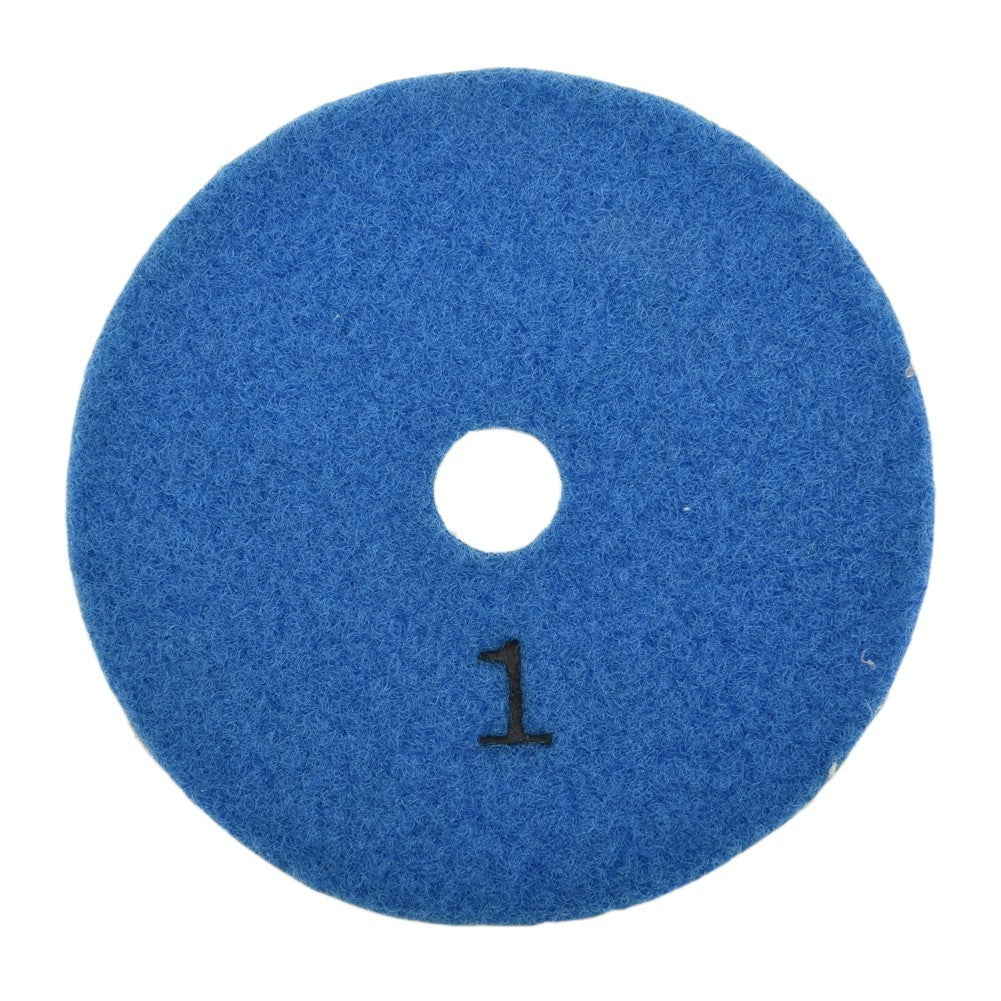 1#/2#/3# Grit 1pc Polishing Pad 4 Inch Concrete For Granite Industrial