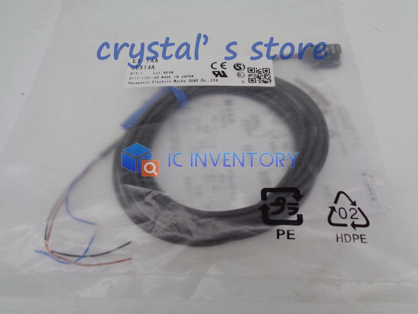 1PCS   Sunx Photoelectric Sensor EX-14A #P