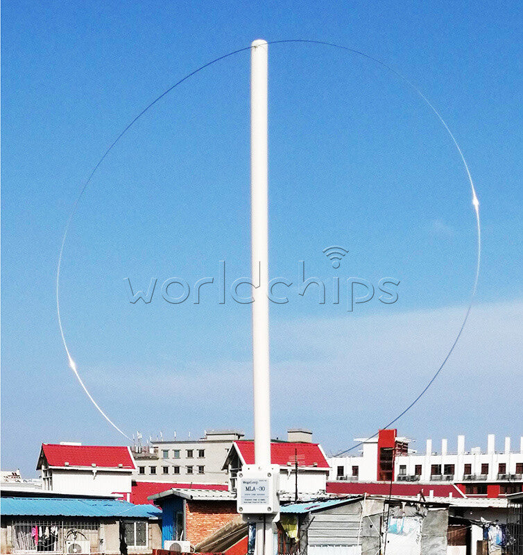 10PCS MLA-30+ 0.5-30MHz Ring Active Receive Antenna Wave SDR Loop Radio Antenna
