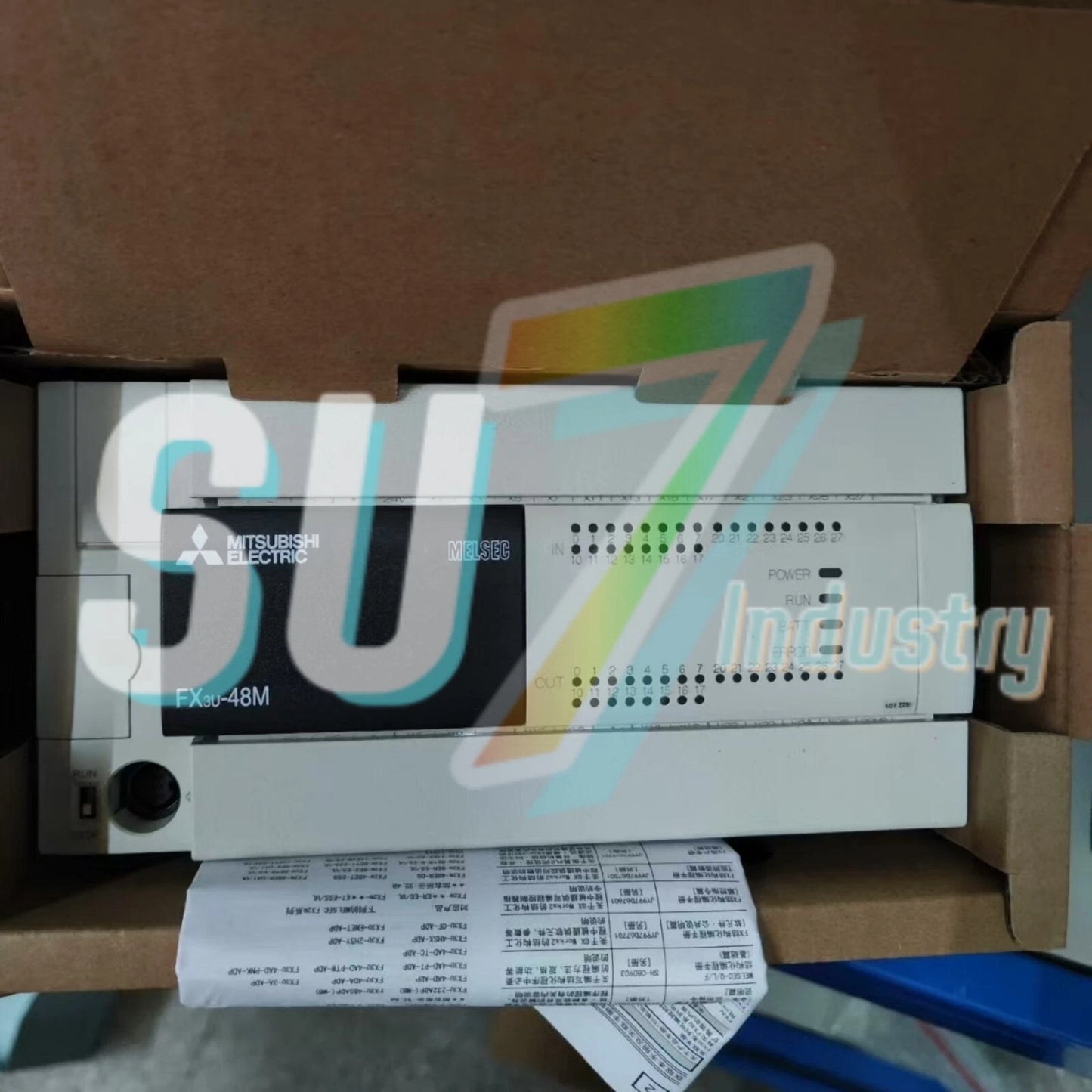 Mitsubishi FX3U-48MR/ES-A PLC Module# 1pcs