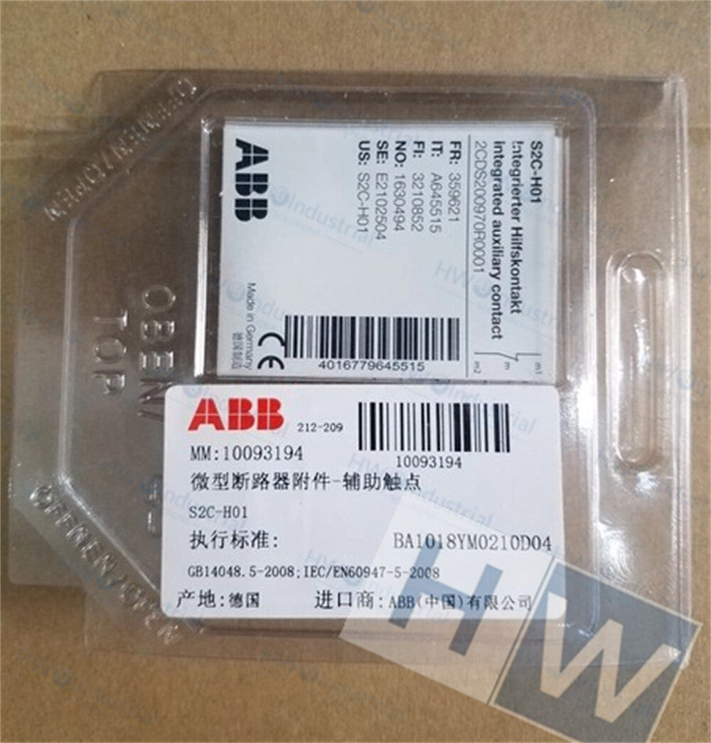 1/Piece  S2C-H11R Circuit Breaker Accessory Signal Auxiliary Contact ABB