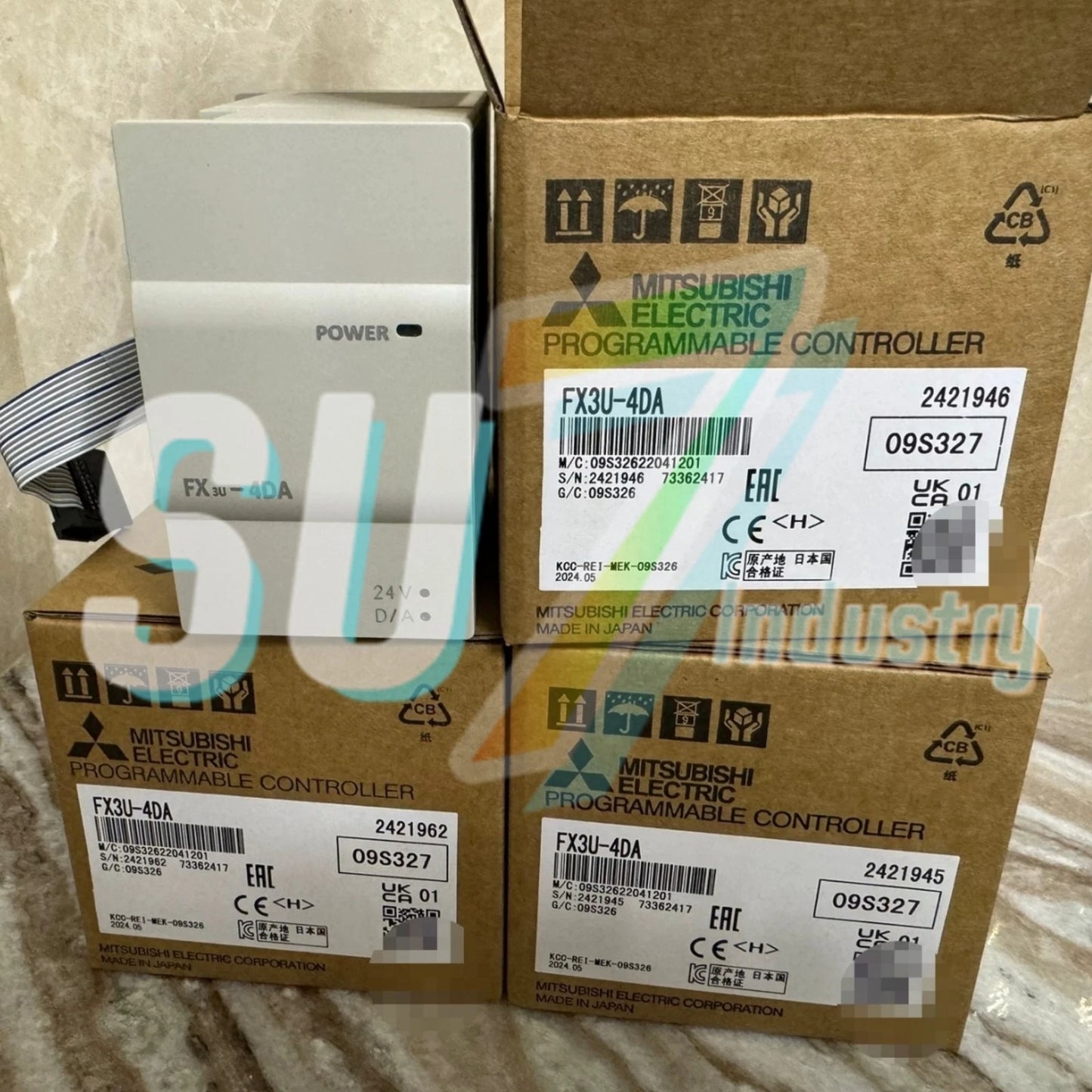 Mitsubishi FX3U-4DA PLC module FX3U4DA #1pcs