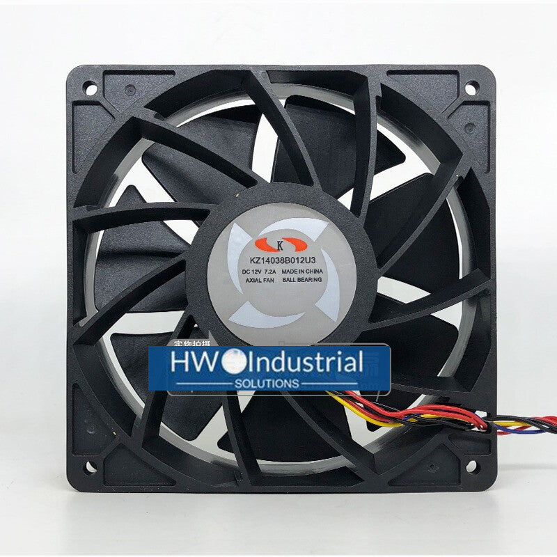 KZ14038B012U3 12V 7.2A 14038 14CM High-power Cooling Fan