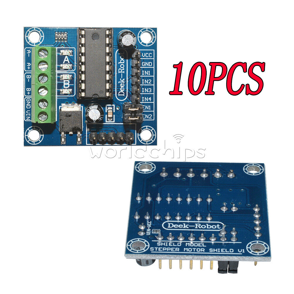 10PCS Mini L293D Module Expansion Board Motor Driver Shield For Arduino UNO