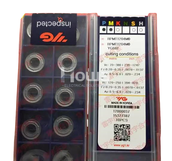 10pieces/Box YG RPMT1204MO YG602 CNC Milling Blade Carbide Insert