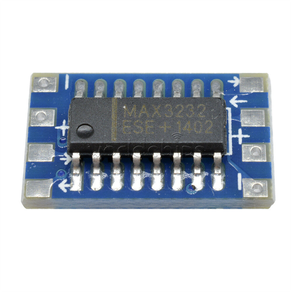 100PCS Serial Port Mini RS232 to TTL Converter Adaptor Module Board MAX3232