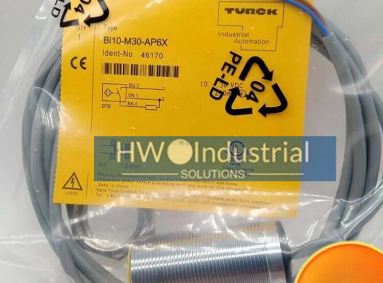 1PC Turck Inductive Proximity Switch Bi10-M30-AP6X 46170 Sensor