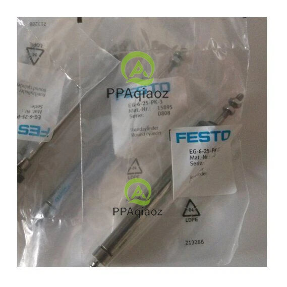 1PC  FESTO EG-6-25-PK-3 15895 Round Cylinder EG625PK3 Free Shipping