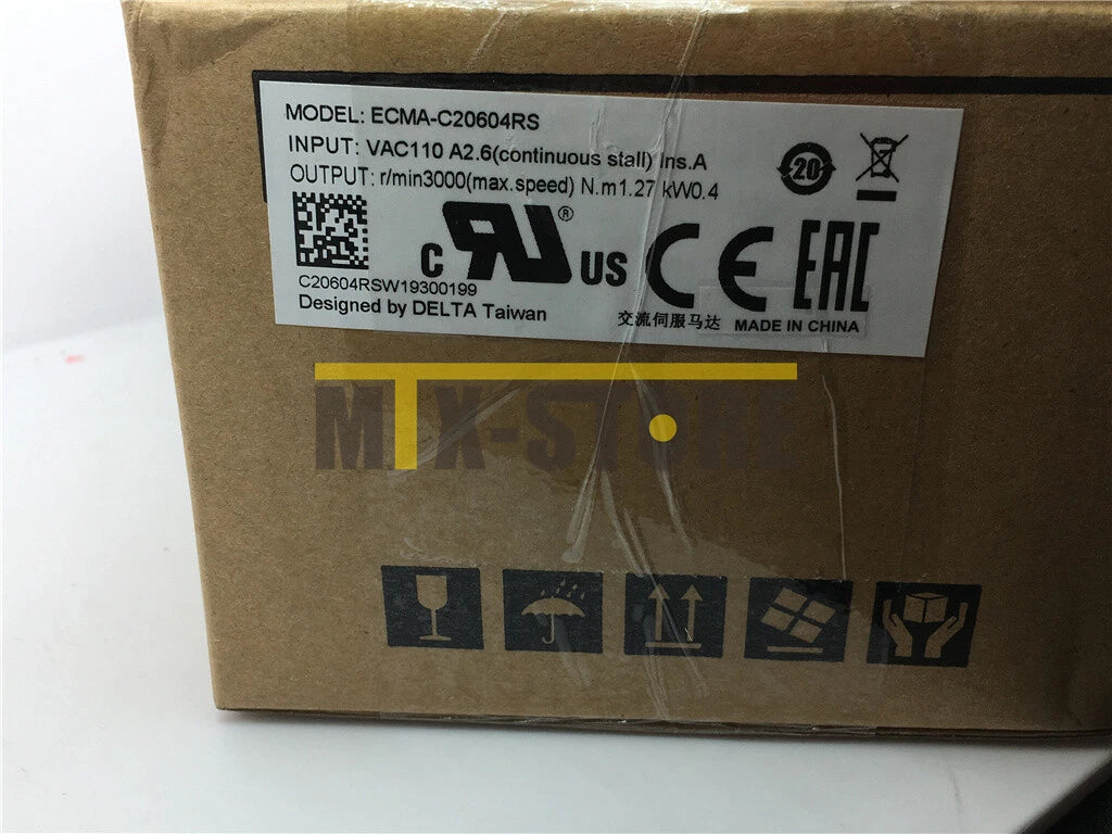 1pcs   Delta AC Servo Motor ECMA-C20604RS #P