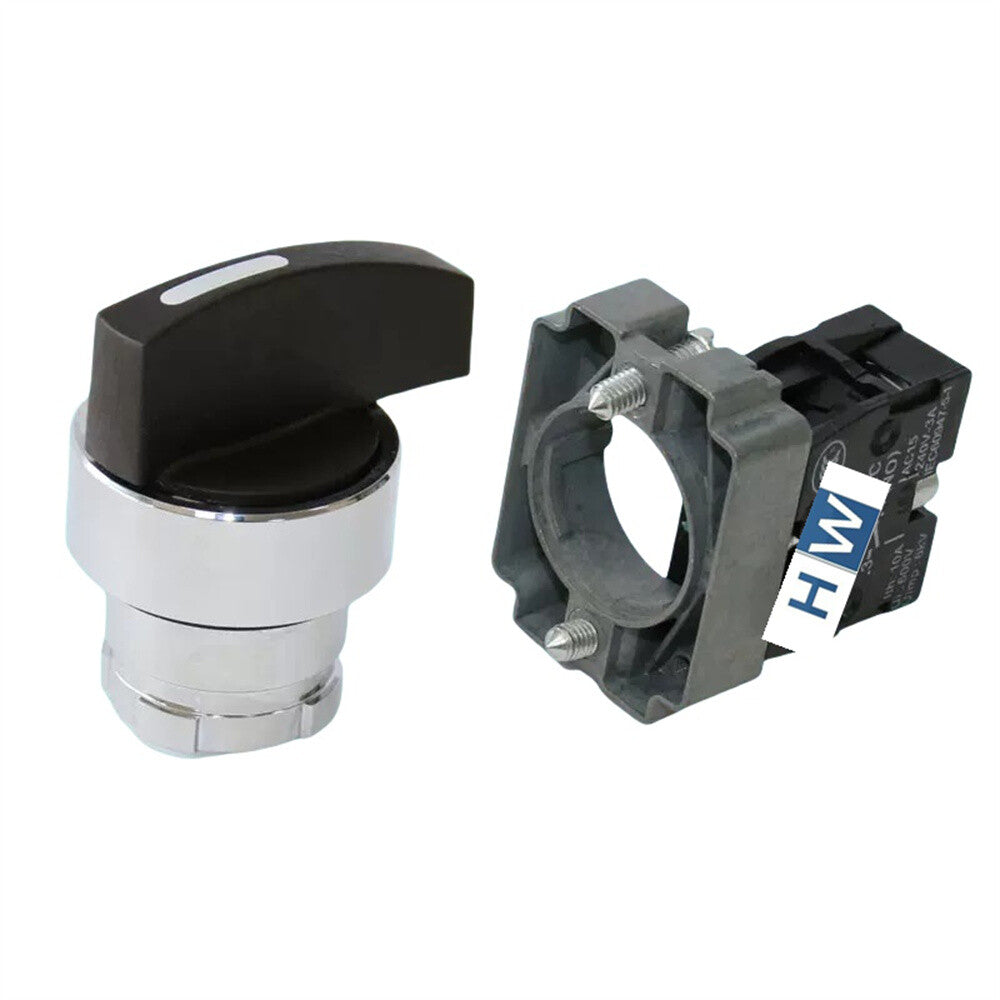 2/Piece XB2-BJ21C XB2BJ21C 1NO Conversion Selection Switch 2-gear Self-locking