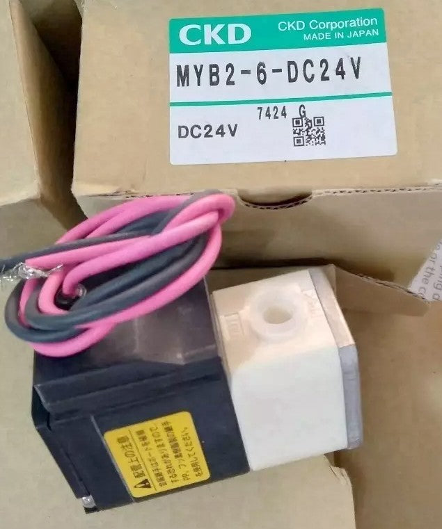 1PC CKD MYB2-6-DC24V Solenoid Valve  MYB2-6 DC24V Fast delivery