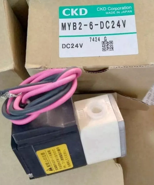 1PC CKD MYB2-6-DC24V Solenoid Valve  MYB2-6 DC24V Fast delivery
