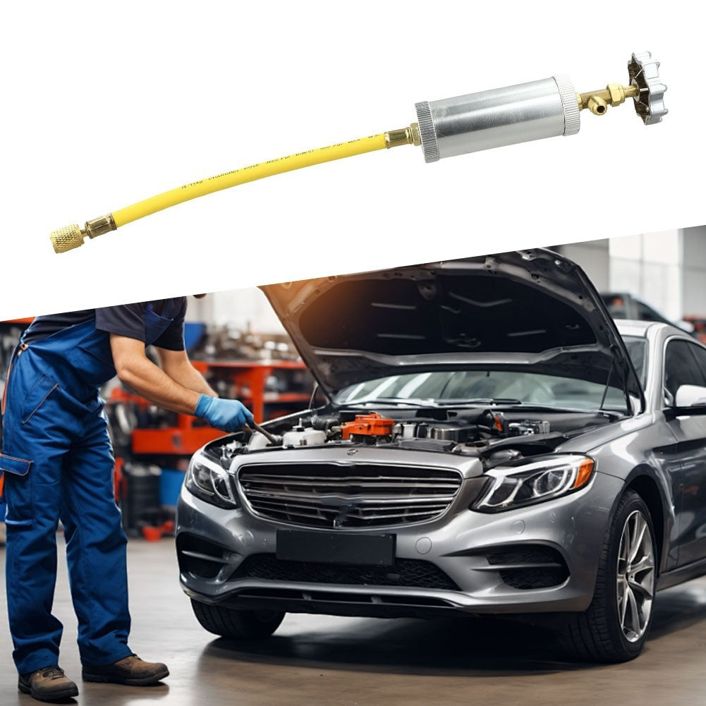 High Pressure Compatible Hand Pump for Oil Injection in Vehicle AC Systems