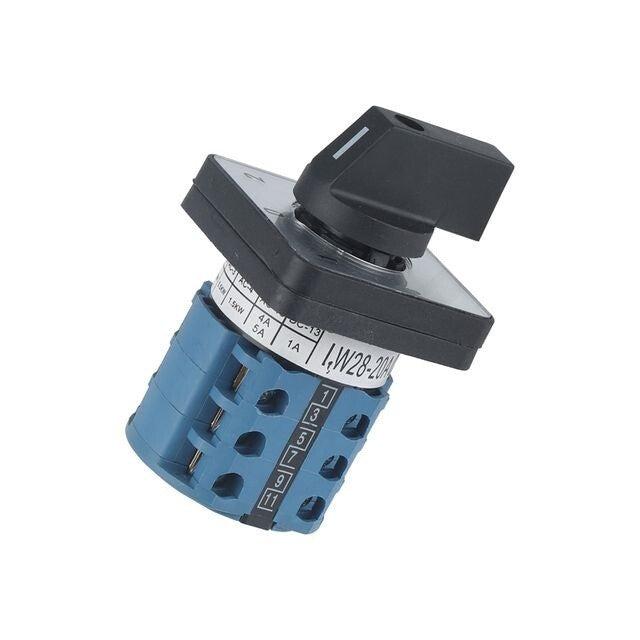 Selector Rotary Switch Changeover Electric Motor Reversing Buttons LW28-20 220V