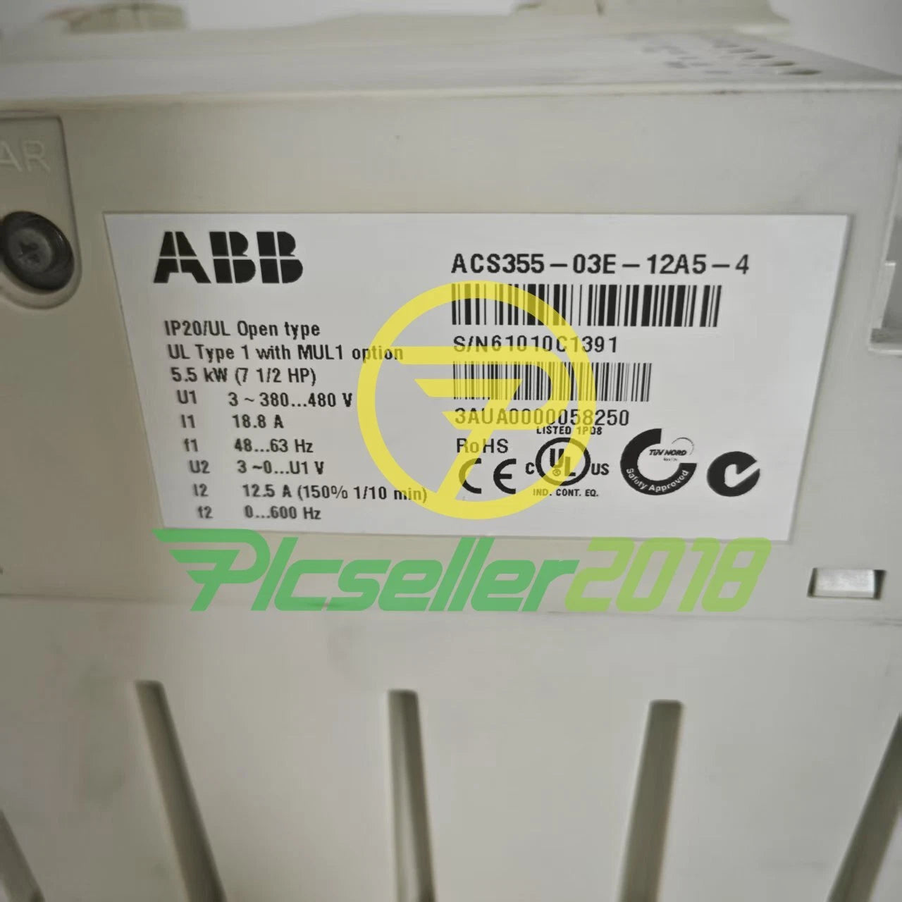 ABB ACS355-03E-12A5-4 5.5KW  TESTED GOOD Frequency Converter Fast delivery