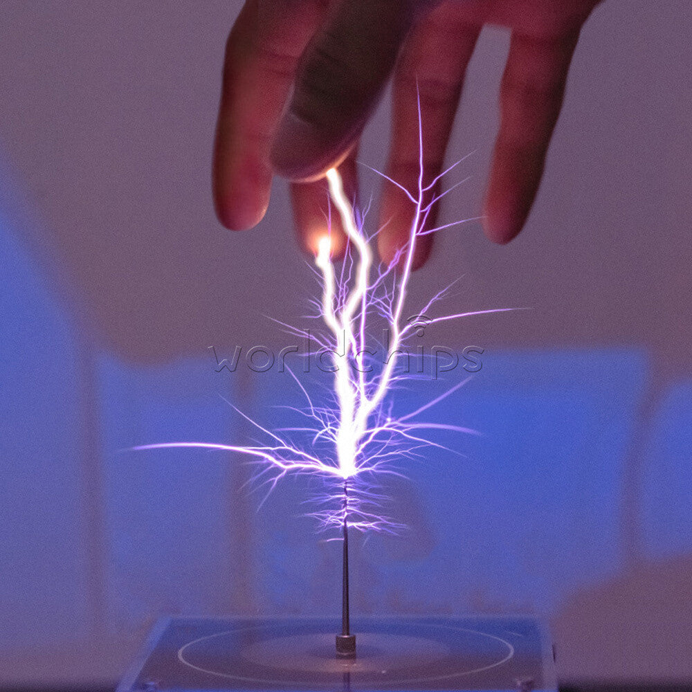 Bluetooth Music Tesla Coil AC110-240V 120W High Frequency Voltage Pulse US/EU