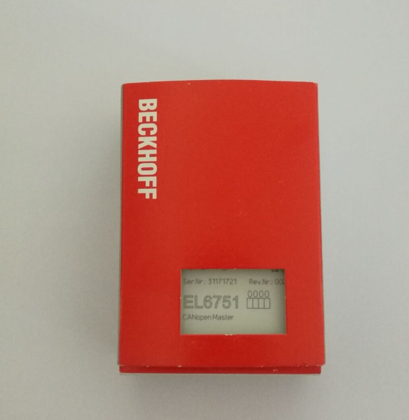 Factory Sealed for Beckhoff EL6751 0000 in Box EL 6751 CANopen Master Module