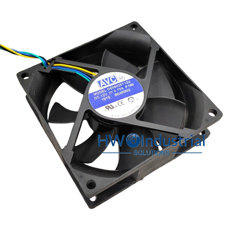 1PC AVC DS08025T12U 0.70A 12V 8025 8CM Ball Cooling Fan