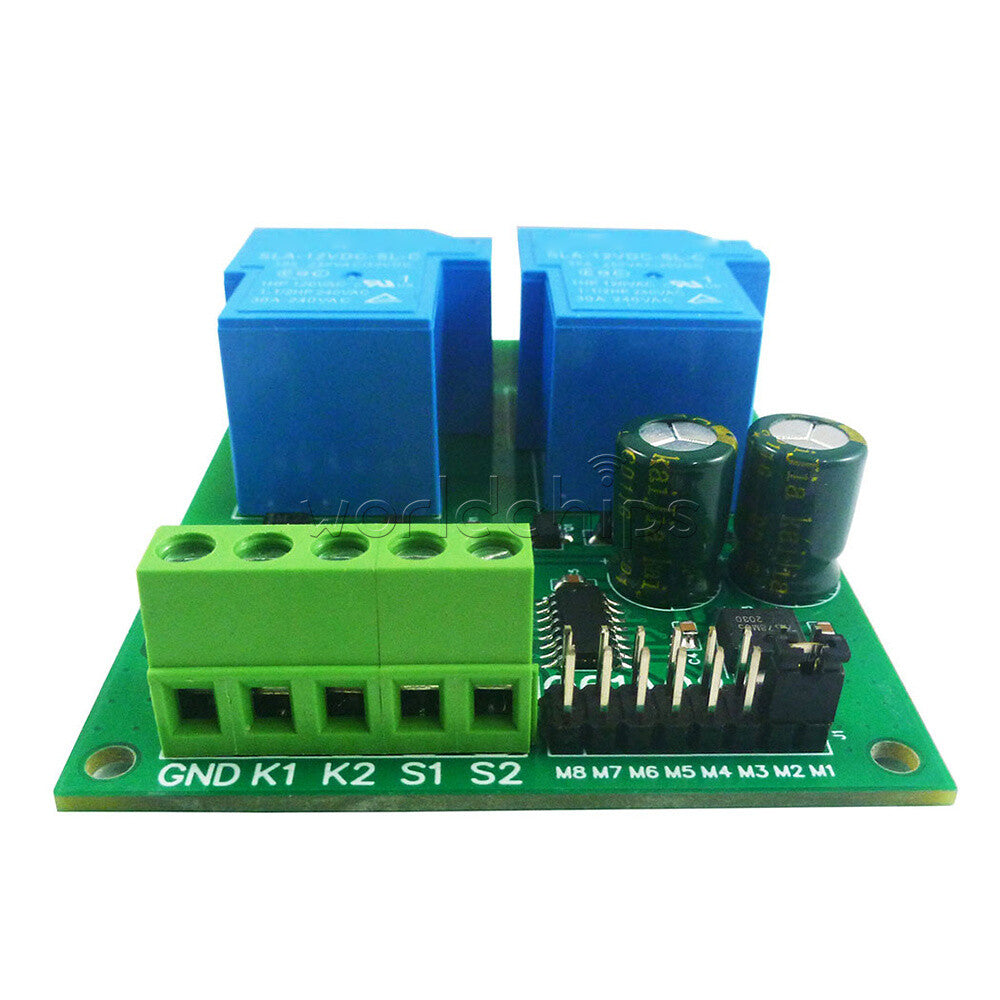 30A DC 12V/24V Motor Controller Relay Module Forward Reverse Control Board